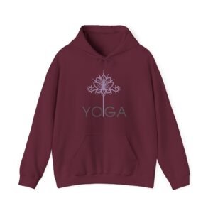 Lightweight Floral Yoga Hoodie for Women | Perfect for Meditation, Fitness & Relaxation